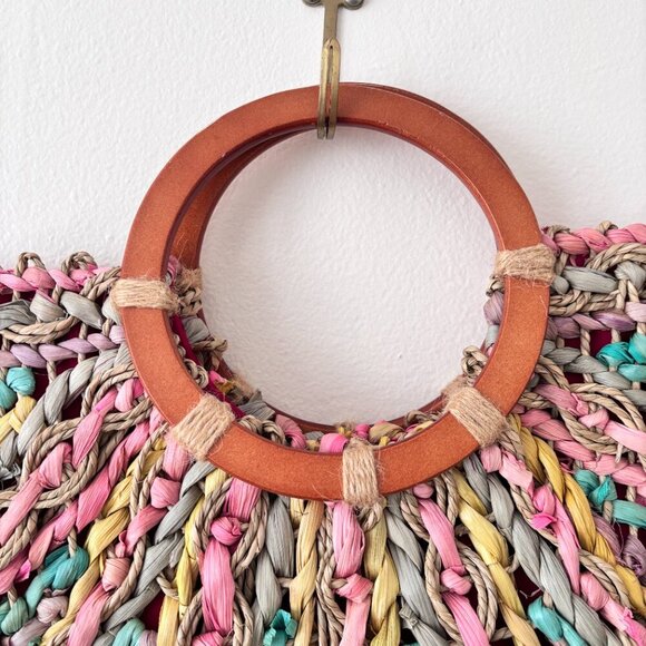 Patricia Nash Lesa Multicolor Straw Bag - Picture 3 of 8